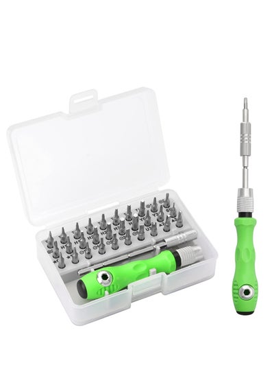 اشتري Precision Screwdriver Set 32 Piece Torque Screwdriver Engineering Repair Kit with Magnetic Screwdriverfor Phone Watch Eyeglasses DIY Computers في السعودية