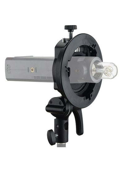 اشتري S2 Portable Flash S-type Holder Speedlite Bracket with Bowens Mount في الامارات