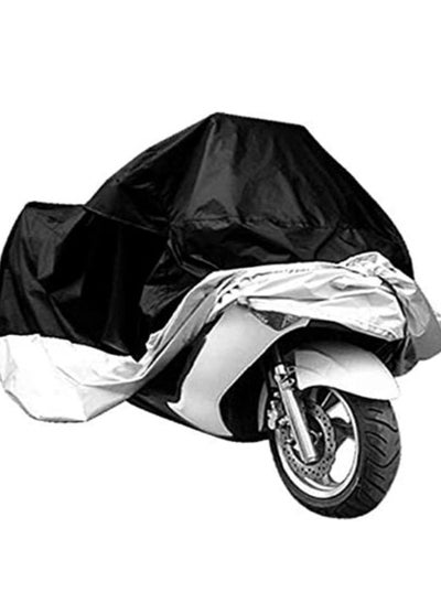 اشتري Motorcycle Bike Moped Scooter Cover Waterproof Rain UV Dust Prevention Dustproof Covering size L في السعودية