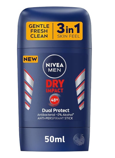 Buy NIVEA DRY IMPACT DEO STICK 50ML in UAE