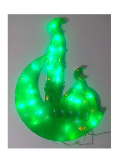 Buy Crescent & Festival Ramadan Light (Green, 31-46cm) in Egypt