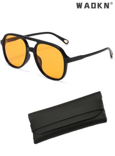 Retro Aviator Sunglasses Men Women Fashion Polarized Men display picture 1