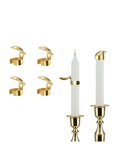 Buy 4Pcs Candle Automatic fire extinguishing Candle Extinguisher Wick Flame for Putting Out Candle Flame Safely Unique Auto Candle Accessories in Saudi Arabia