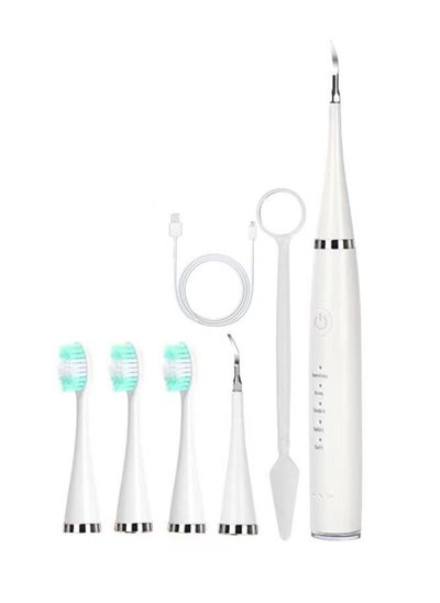 Buy Electric Toothbrush  Rechargeable Dental Cleaning Kit Oral Cleaning Set For Plaque Remover Removing Dental Calculus Tooth Beautifying in Saudi Arabia