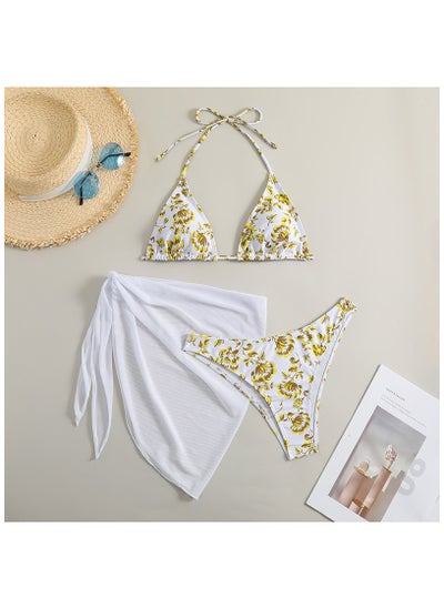 اشتري Fashionable Women's Bikini Swimsuit Three Piece Set في الامارات