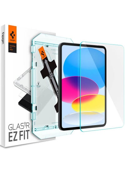 Buy Glastr Ez Fit for iPad 10th Generation 10.9 inch (2022) Tempered Glass Screen Protector with Auto Align Kit - Case Friendly in UAE