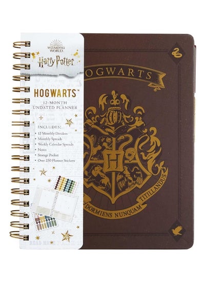 Buy Harry Potter: 12-Month Undated Planner: (Harry Potter School Planner School, Harry Potter Gift, Harry Potter Stationery, Undated Planner) in UAE