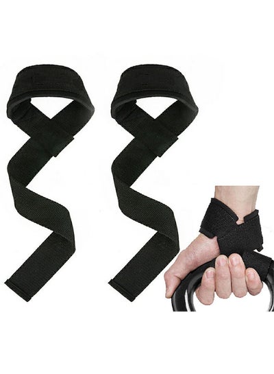 اشتري Lifting Wrist Straps For Improved Grip في الامارات