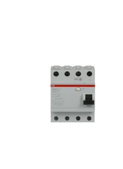 Buy ABB Fh204-404100 40A 4P Elcb 100Ma- R2400 in UAE