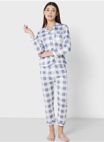 Buy 2 Piece Printed Pyjama Set in UAE