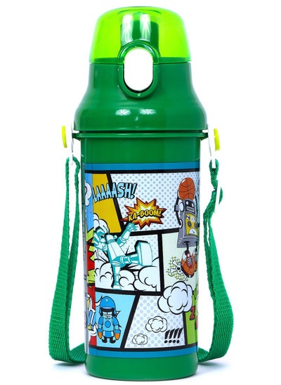 اشتري Eazy Kids Water Bottle 600ml - Green في الامارات