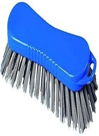 Buy Maya Stiff Metal Detectable Hand Scrub Brush Blue ( 210 x 70 mm ) 75063 in Egypt