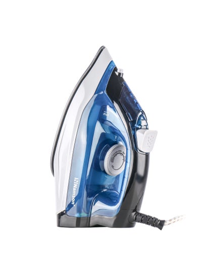 Buy Namson Steam Iron - 1600W Power, Adjustable Temperature Control, Teflon Soleplate | Dry/Steam/Spray Functions | Vertical Steam | Self-cleaning Function | 1.5m Long Cable | Water Cup Included in UAE