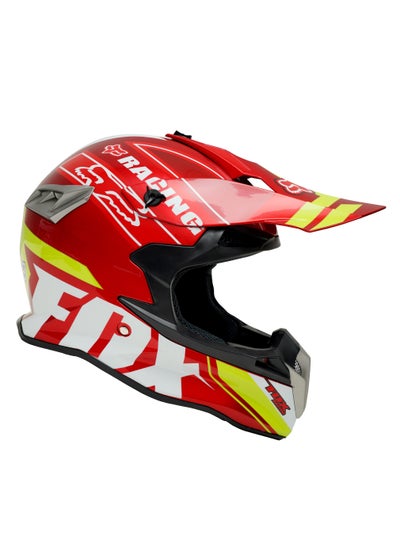 Buy Motocross Full Face Helmet for Outdoor Off-Road Mountain Riding in UAE