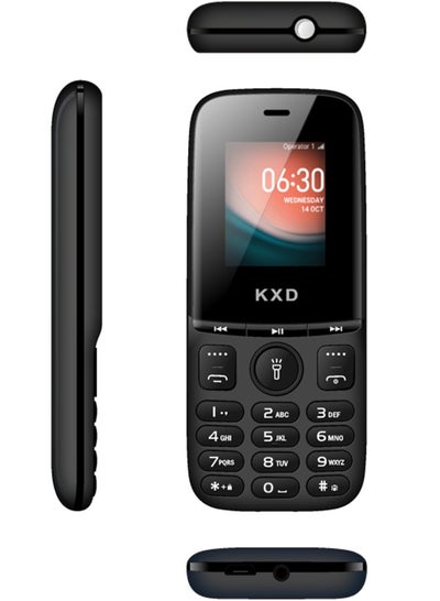 Buy KXD M23 mobile phone 32MB 32RAM-black , WITH BIG BATTARY 2500 ,   WORK UP 10 days in Egypt