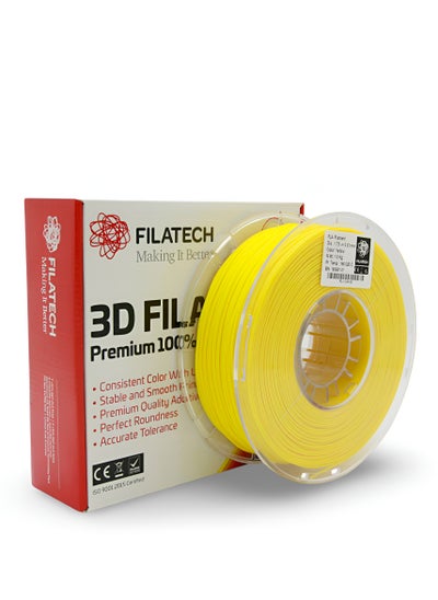 Buy Premium PLA 3D Printing Filament – Yellow | Made in UAE | Non-Toxic, Easy Extrusion, Ideal for High-Precision Prints in UAE