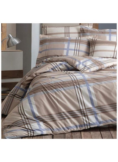 Buy Flat Bed sheet Set Cotton 4 pieces size 240 x 250 cm Model 216 from Family Bed in Egypt