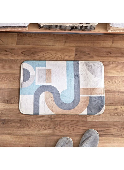 اشتري Austin Riley Foam Printed Bath Mat 35 x 55 cm في الامارات