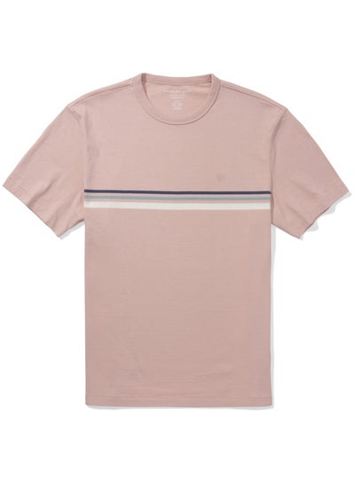 Buy AE Striped Icon T-Shirt in Egypt