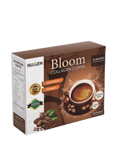 Buy Bloom Collagen Coffee 10 sachets in UAE