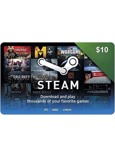Buy Steam Cards 10$ in Egypt