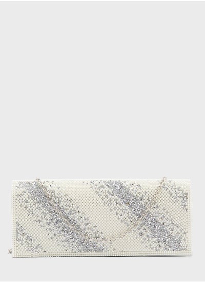 اشتري Beaded Embellished Clutch Bag في السعودية