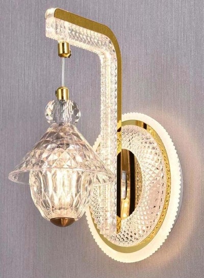Buy Modern Creative Gold Wall Hanging Lamp For Living Room Bedroom Balcony 3 Colour in UAE