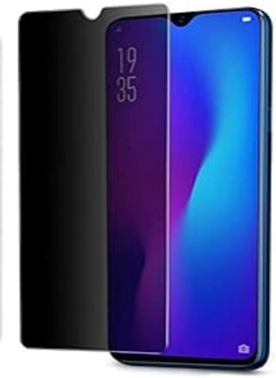 Buy Privacy Tempered Glass Screen Protector For Y6 prime 2019/ Honor 8A -Black in Egypt