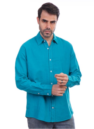 Buy Coup - Linen Shirt With Long Sleeves in Saudi Arabia