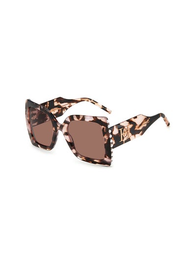 Buy Women's UV Protection Square Sunglasses - Ch 0001/S Hava Pink 55 - Lens Size: 55 Mm in Saudi Arabia