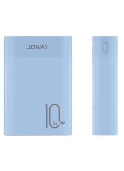 Buy 10000 mAh Compact Smart Charging Power Bank with Dual USB Output BLUE in UAE