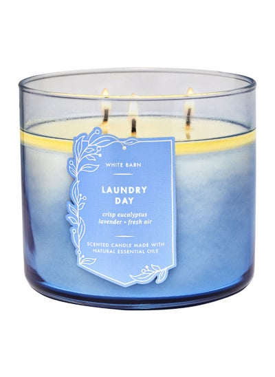 Buy Laundry Day 3-Wick Candle in UAE