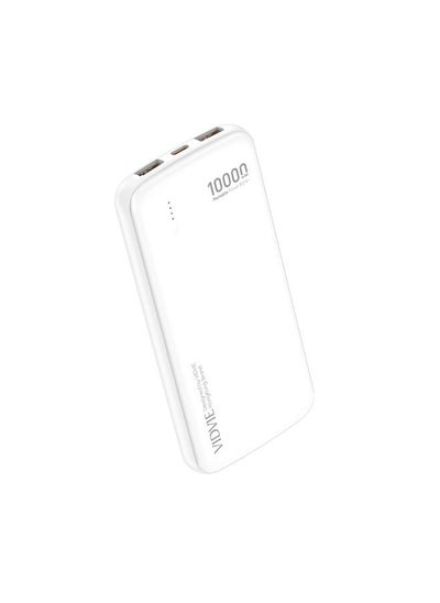 Buy Vidvie Mini Power Bank 10000mAh - White in Egypt