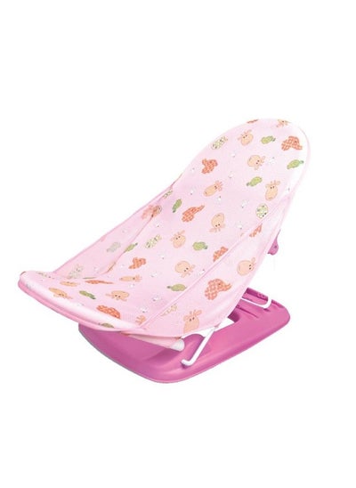 Buy Foldable Deluxe Baby Bath Seat (Pink ) in Saudi Arabia