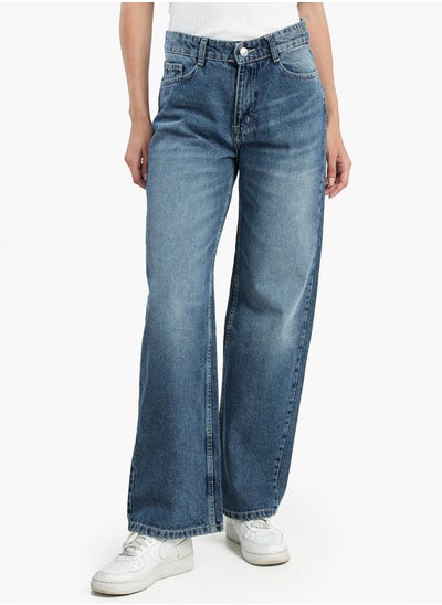 Buy Blue Boyfriend Jeans in Egypt