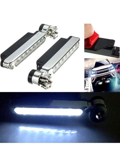 Buy Waterproof 2 Pieces With 8 LED Wind Power Light in UAE