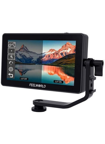 اشتري Feelworld F6 Plus 5.5 Inch Dslr Camera Field Touch Screen Monitor With Hdr 3D Lut Small Full Hd 1920X1080 Ips Video Peaking Focus Assist 4K Hdmi في الامارات