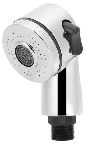 اشتري SYOSI, Salon Shampoo Shower Sink Sprayer Head, Bathroom Shower Head for Kids, Pedicure Spa, Side Control Button Stainless Steel Faucet Replacement for Pets Baby Hair Washing في الامارات