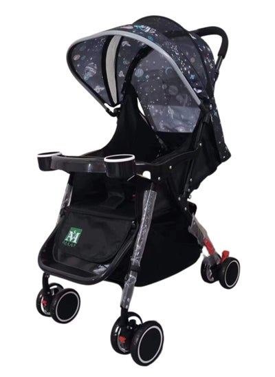 Buy Lightweight Stroller with Compact Folding and Multi-Position - Portable Handle Stroller Adaptable Stroller and Swivel Wheels in Saudi Arabia