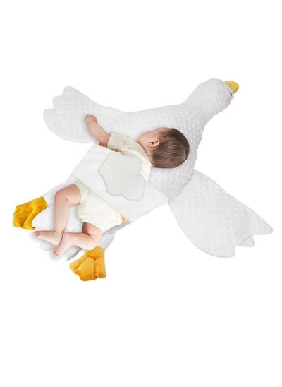 Buy Baby Exhaust Pillow, Breathable and Soft, Toddler Nursery Pillow Infant Soothing Goose Pillow in UAE