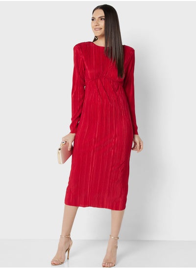 Buy Plisse Shift Dress in UAE