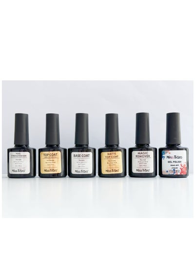 اشتري 6-Piece Nail Gel Mate Set في الامارات