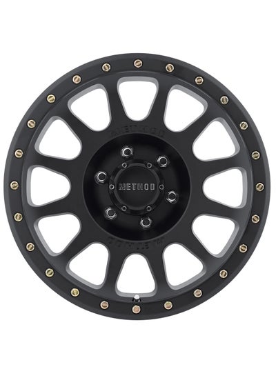 اشتري Method Race Wheels 305 NV Matte Black 17x8.5" 6x5.5", 0mm offset 4.75" Backspace, MR30578560500 في الامارات