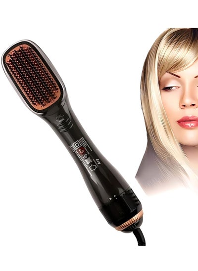 Buy Ceramic Dryer And Styler 1200W 2 In 1 Black/Beige in UAE