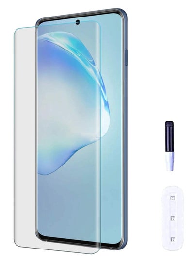 Buy UV Liquid Glue Full Coverage Tempered Glass Screen Protector For Vivo V27 5G / V29 Lite 5G - Clear in Saudi Arabia