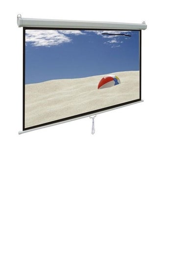 Buy 213 Cm X 213 Cm Manual Wall Projection Screen in Egypt
