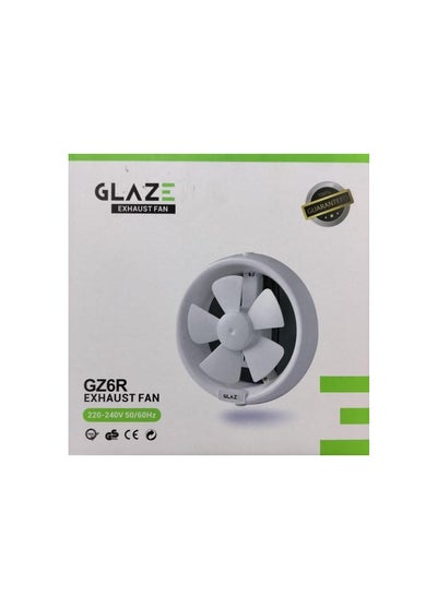 Buy Glaze white 15w exhaust fan in UAE