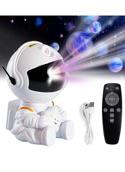 Buy Star Projector Astronaut Galaxy Light Projector, Kids Room Decor Aesthetic, Tiktok Nebula Night Lights, Remote Control and 360°Rotation Magnetic Head, Star Lights for Bedroom, Gaming Room Decor in UAE