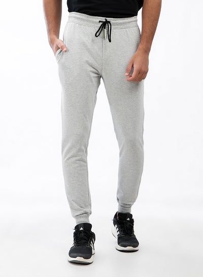 اشتري Slim Fit Sweatpants For Men - Gray في مصر
