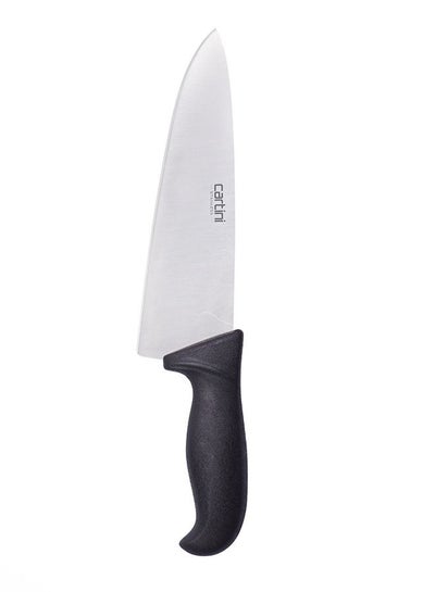 اشتري سكين الشيف الكلاسيكي من كارتيني ، ستانلس ستيل شديد التحمل لتقطيع وتقطيع اللحوم 8 بوصة - أسود في السعودية